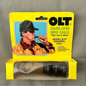 OLY Model B-10 Squirrel Call in original box - vintage